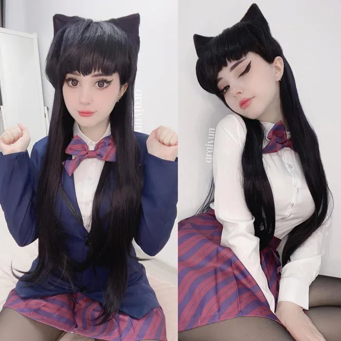 My Komi-san cosplay >< : r/Komi_san