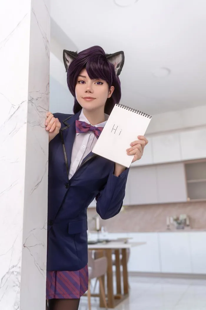 Thêm ảnh cosplay Komi của mình nè : r/Komi_san