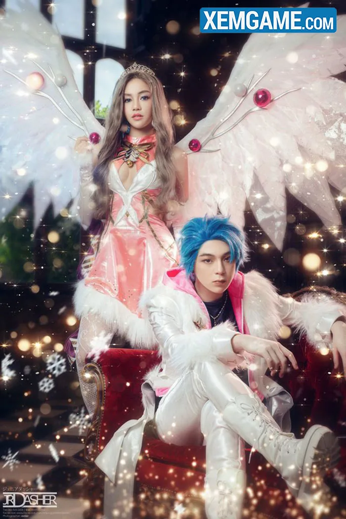 LQM: Ngất ngây với cosplay Lauriel - Yorn tiệc Giáng Sinh đầy lãng mạn