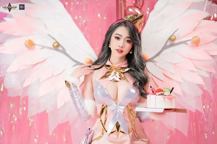 Liên Quân Mobile khiến fan ngất ngây trước vẻ đẹp của hotgirl cosplay Lauriel - Hoa Khôi Dạ Hội - ONE Esports Vietnam | ONE Esports Vietnam