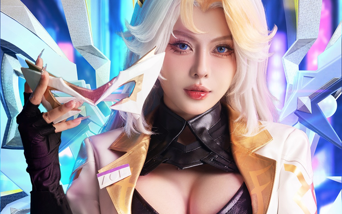 Liên Quân tung màn cosplay Lauriel của hot girl siêu vòng 1, hủy diệt con tim fan nam