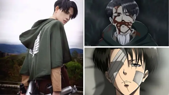 Ảnh Levi lạnh lùng và ngầu bá cháy khiến fan AOT rụng tim
