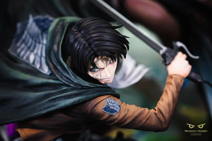 Attack on Titan - Levi vs Beast Titan - Prime 1 studio - Monkey Hobby since  2017