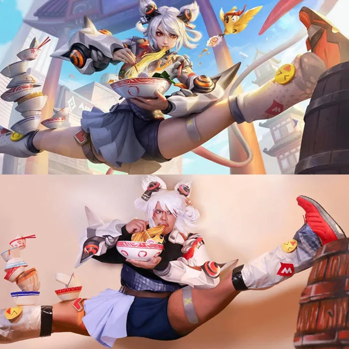 Đau mắt” với những pha cosplay 