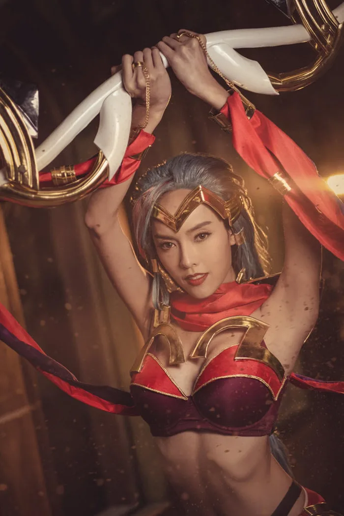 Nữ thần đường top game Liên Quân Mobile phiên bản cosplay đẹp 