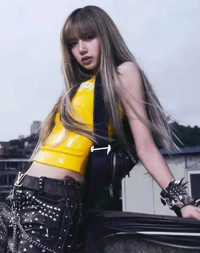 Hình ảnh cắt ghép 'Jump' của Lisa Blackpink - quạt cộng Cộng đồng