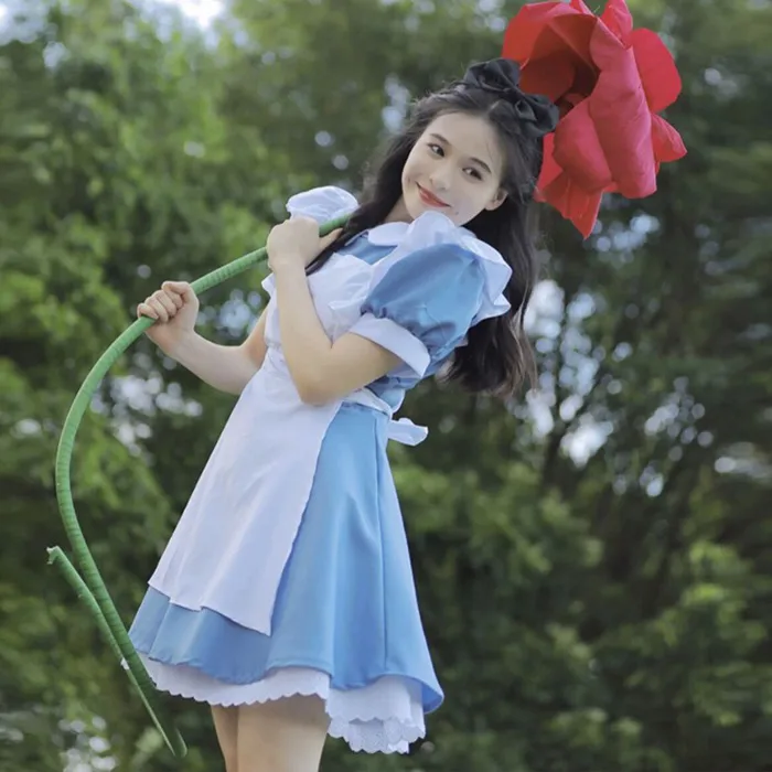 váy cô gái alice cosplay cosplay anime loli | Shopee Việt Nam