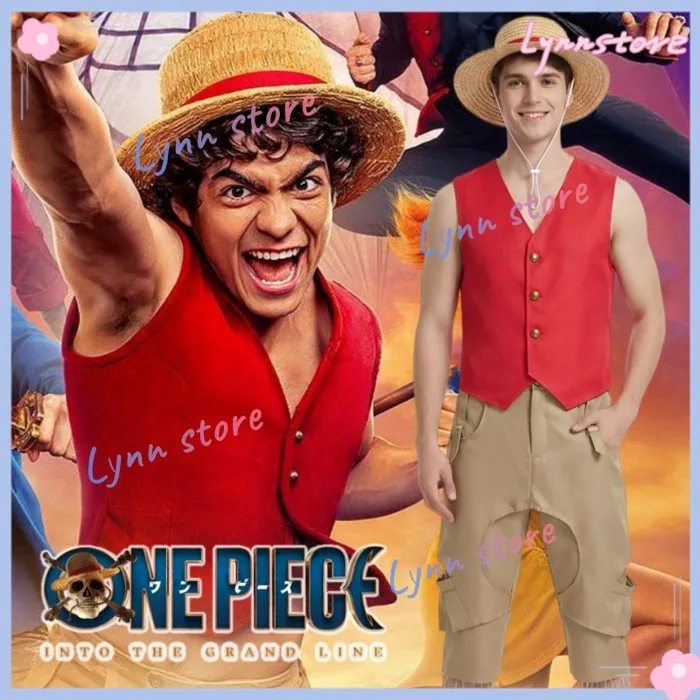 Trang Phục One Piece Luffy Cosplay - Áo Đỏ Hợp Cho Party Carnival | Shopee  Việt Nam