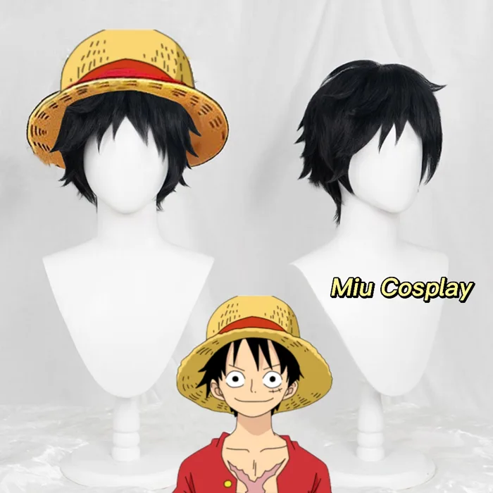 Sẵn] Wig/Tóc giả cosplay Luffy - One Piece [Miu Cosplay] | Shopee Việt Nam