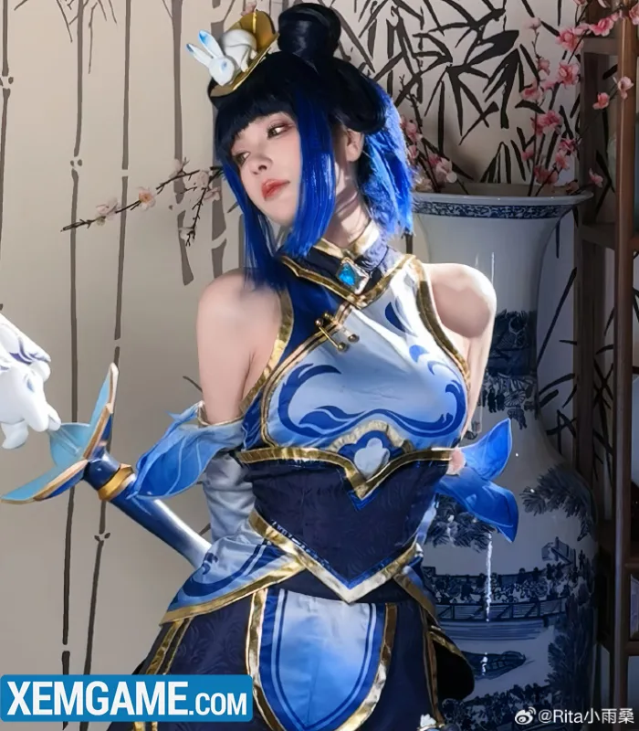 BLV Rita cosplay Lux Sứ Thanh Hoa cực đỉnh, fan đồng loạt vào nhận vợ
