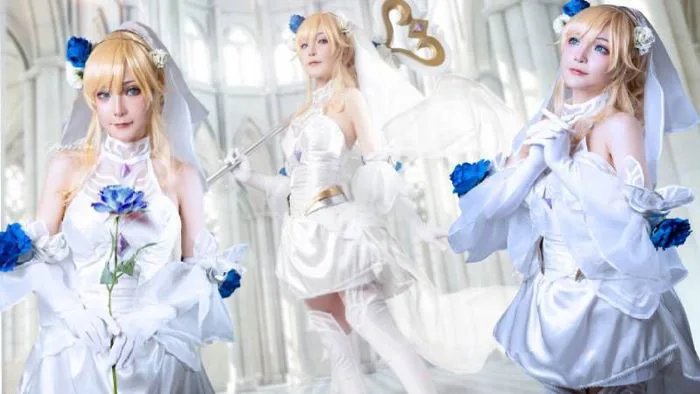 Yuji Koi lại tiếp tục 'hớp hồn' fan bằng bộ ảnh cosplay nữ tướng Lux đẹp  kiêu sa