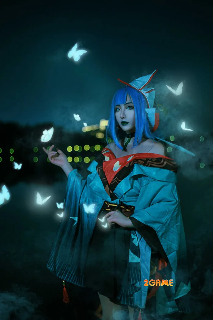 Bộ ảnh Cosplay Onmyoji siêu ma mị được thực hiện lúc nửa đêm