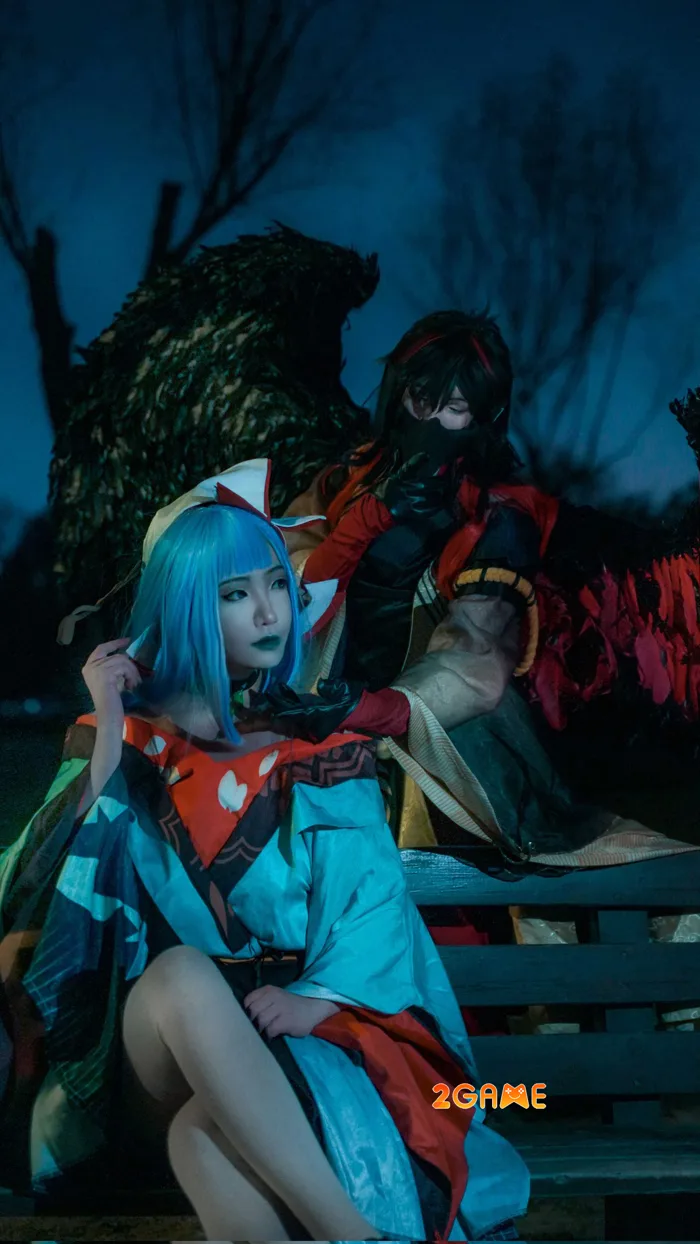Bộ ảnh Cosplay Onmyoji siêu ma mị được thực hiện lúc nửa đêm