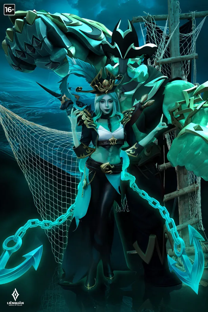 Màn cosplay skin mới của tướng Liên Quân khiến fan mê mẩn