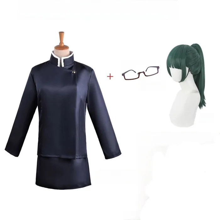 Anime Jujutsu Kaisen Cosplay Outfit Maki Zenin - Bộ Trang Phục Có Tóc Giả  và Phụ Kiện, Thích Hợp Cho lễ Halloween và Noel | Shopee Việt Nam