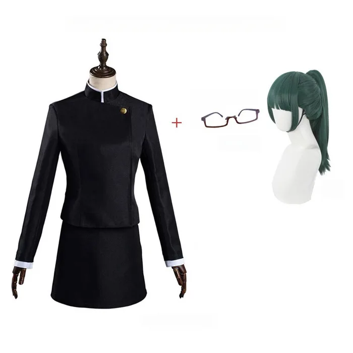 Anime Jujutsu Kaisen Cosplay Outfit Maki Zenin - Bộ Trang Phục Có Tóc Giả  và Phụ Kiện, Thích Hợp Cho lễ Halloween và Noel | Shopee Việt Nam