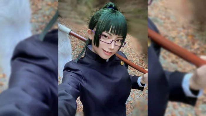 Act cool đứng hình mất 5 giây trước bộ cosplay 'nữ thuật sư nóng tính nhất  Jujutsu Kaisen' Maki Zenin của Akase Akari - ONE Esports Vietnam | ONE  Esports Vietnam