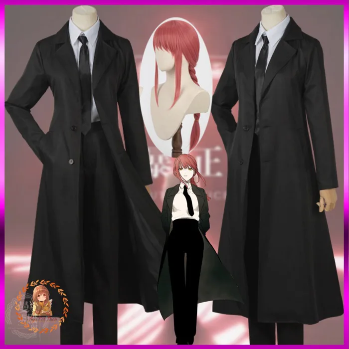Có sẵn] Trang phục cosplay Makima Chainsaw Man áo vest dài | Shopee Việt Nam