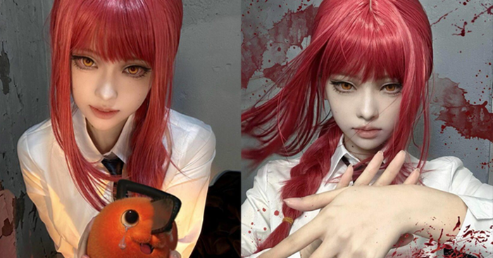 Cosplay Makima trong Chainsaw Man khiến người hâm mộ thích thú vì 'ăn đứt  bản gốc'