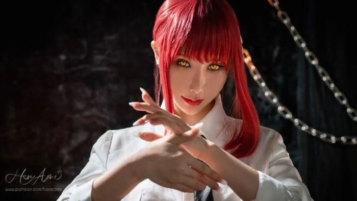 Say đắm với loạt ảnh cosplay sao y bản chính mỹ nữ phản diện trong Chainsaw  Man