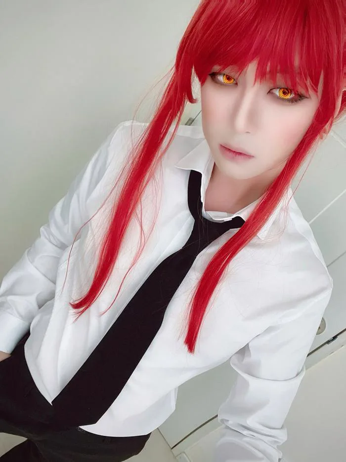Cosplay Makima của tôi (Nam) : r/ChainsawMan