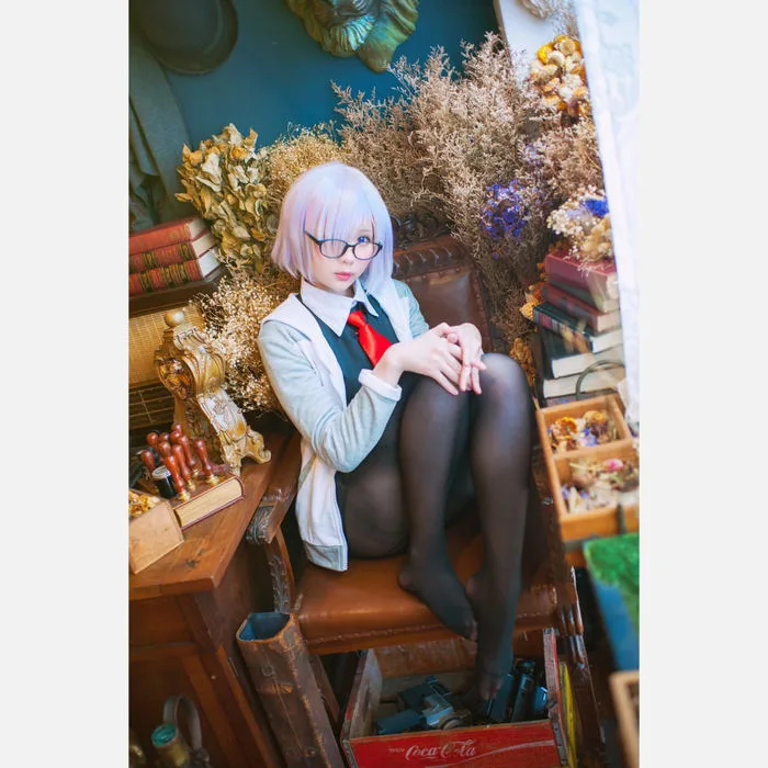 Very accurate Mash Kyrielight cosplay. - 9GAG