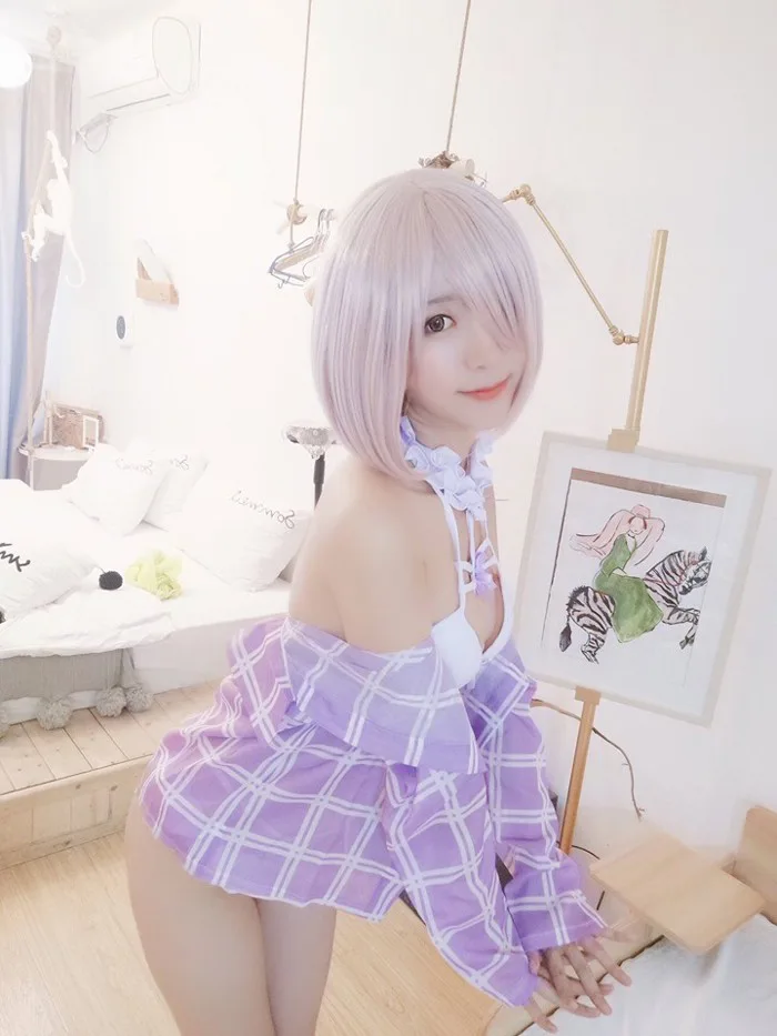 Ngất ngây với cosplay cô nàng Mashu Kyrielight cực gợi cảm trong Fate/Grand  Order