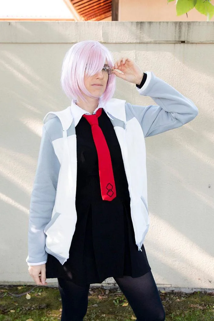 Mash Kyrielight Inspired Cosplay Hoodie From Fate Grand Order - Etsy