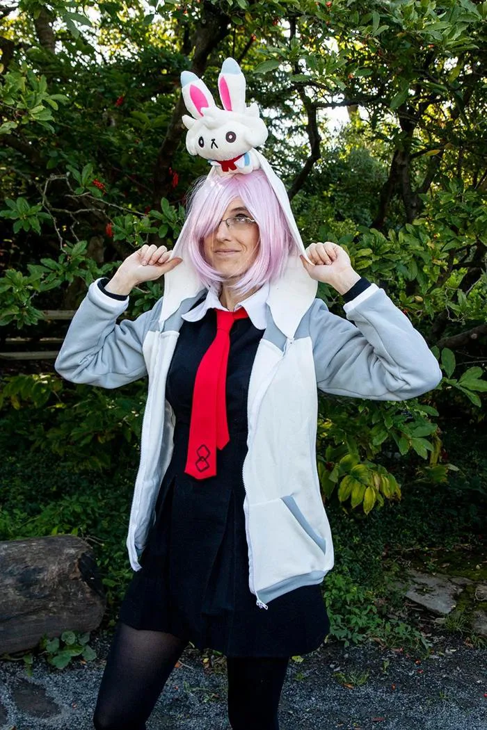 Mash Kyrielight inspired cosplay hoodie from Fate Grand Order –  SimakaiHoodies