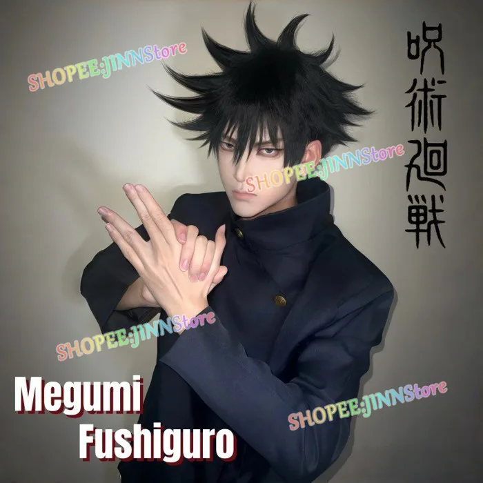 Trang Phục Hóa Trang và Tóc Giả Megumi Fushiguro từ Jujutsu Kaisen, Phù Hợp  Cosplay và Dự Tiệc