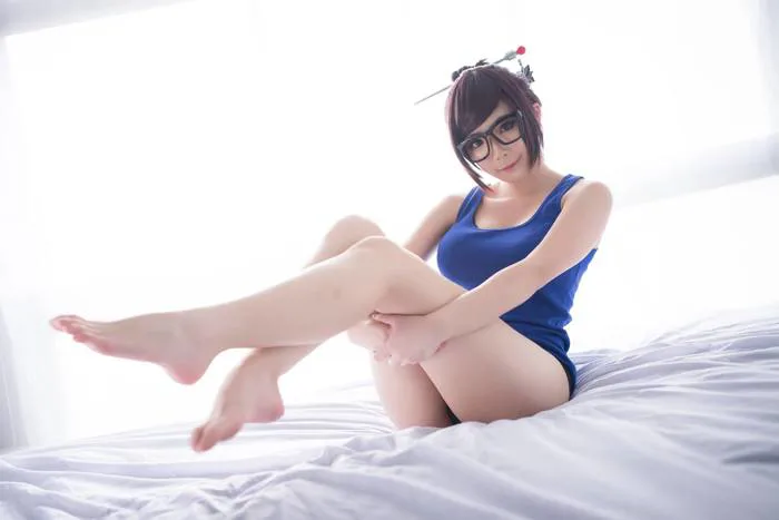 Dzogame - “Nổ đom đóm” mắt với bộ ảnh cosplay Mei siêu quyến rũ