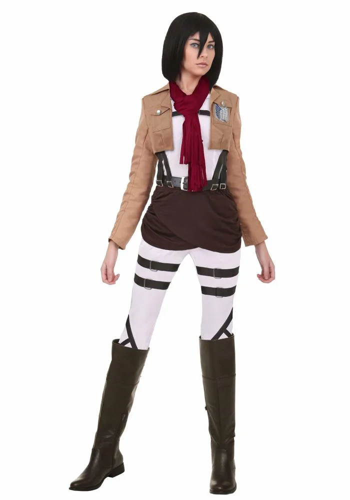 Mua Attack on Titan Mikasa Ackerman Cosplay Costume for Women | Anime  Character Outfit For Halloween, Conventions trên Amazon Mỹ chính hãng 2026  | Fado