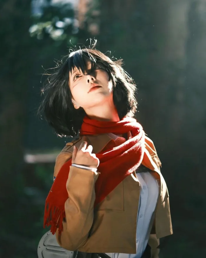 85+ Ảnh Mikasa cosplay cực ngầu, thần thái nữ chiến binh