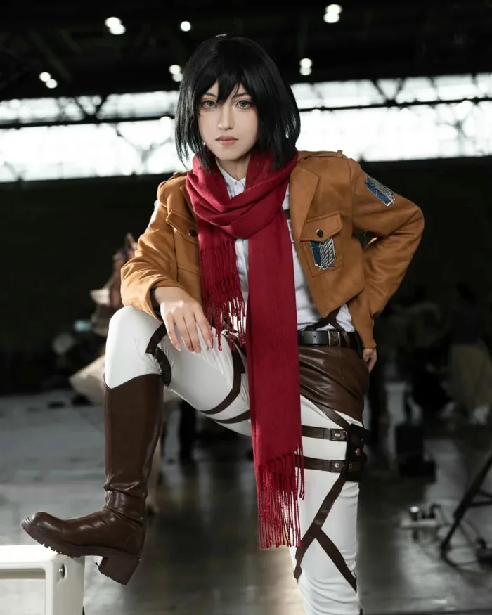 85+ Ảnh Mikasa cosplay cực ngầu, thần thái nữ chiến binh