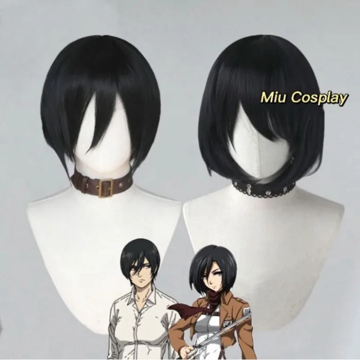 Sẵn] Wig/Tóc giả cosplay Mikasa - Attack On Titan: Đại chiến Titan đen [Miu  Cosplay] | Shopee Việt Nam