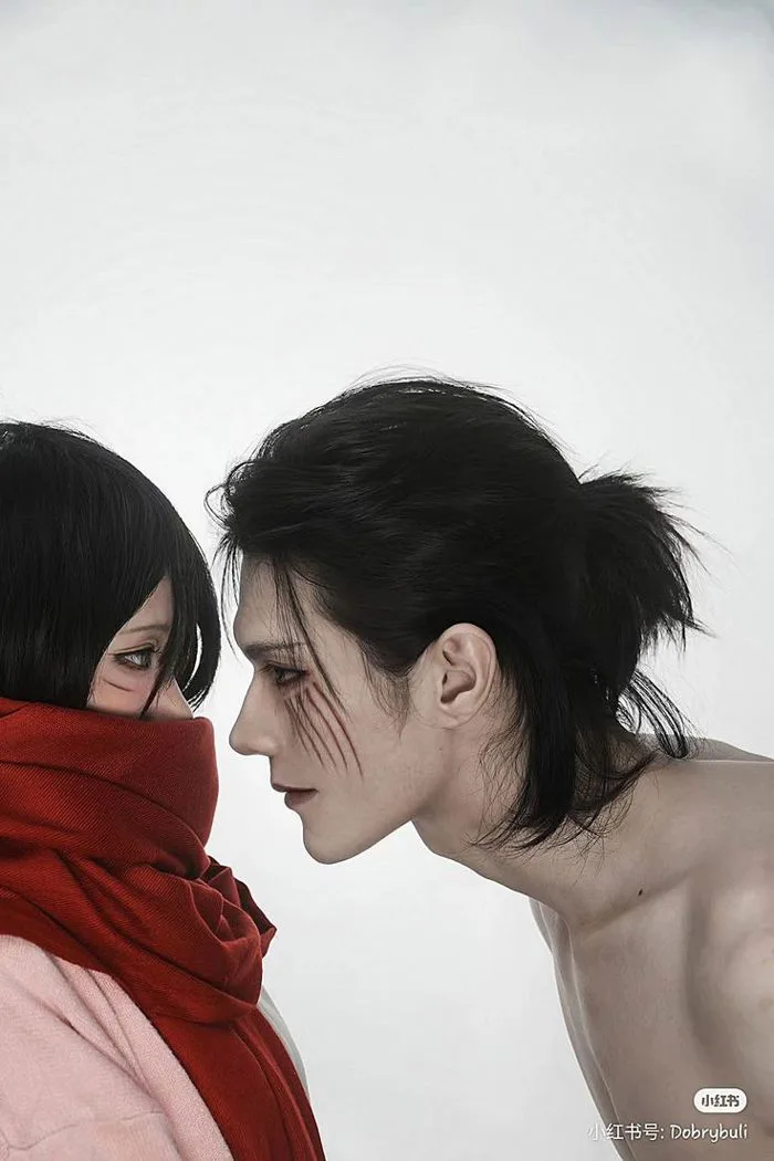 ☆_ EREN x MIKASA ̆̈ _☆ | Jack cười, Nghệ thuật nhiếp ảnh, Nhãn
