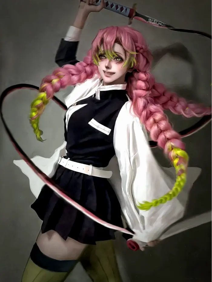 Bộ sưu tập ảnh Kanroji Mitsuri cosplay đẹp hút hồn