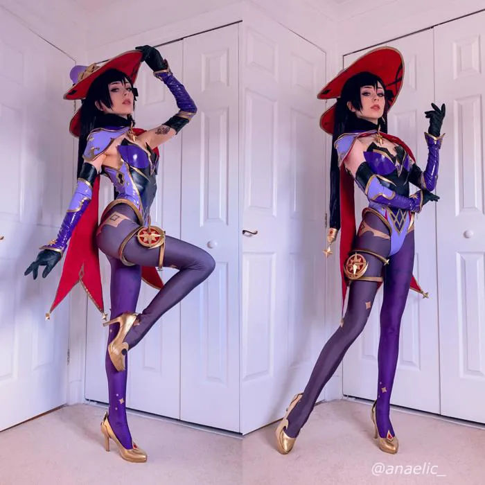 3 tháng sau, cuối cùng mình cũng hoàn thành bộ cosplay Mona rồi! 😊 : r/Genshin_Impact