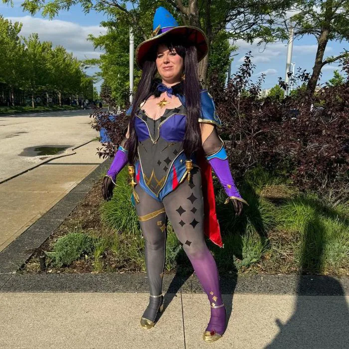 Mona from Genshin Impact cosplay made by me