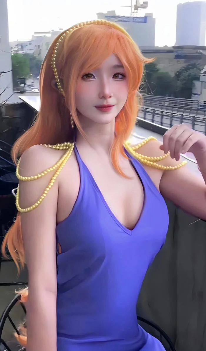Màn cosplay bóng hồng Nami trong One Piece khiến vạn netizen trên Facebook “đứng hình”