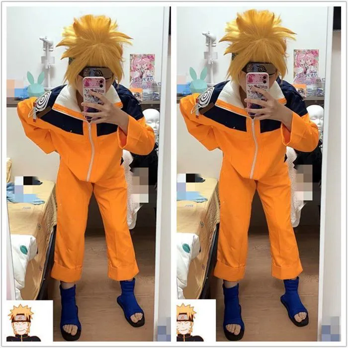 Trang phục cosplay Naruto Uzumaki, đầy đủ đạo cụ, phù hợp sân khấu và biểu diễn | Shopee Việt Nam