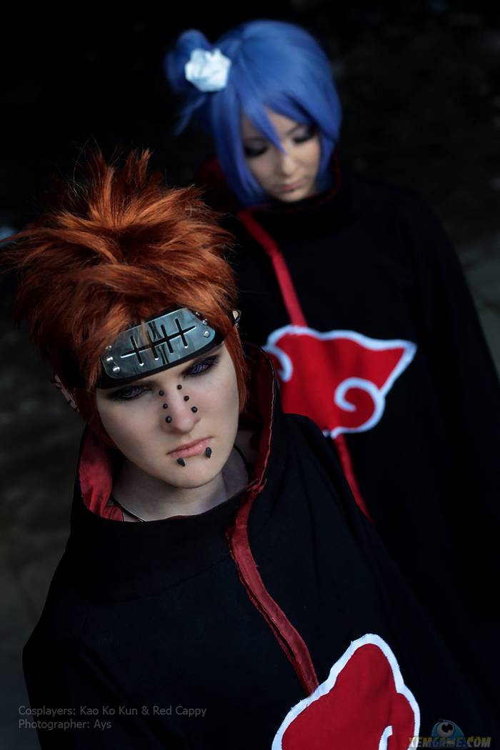 Ngẩn ngơ trước ảnh Cosplay Konan và Pain trong Naruto