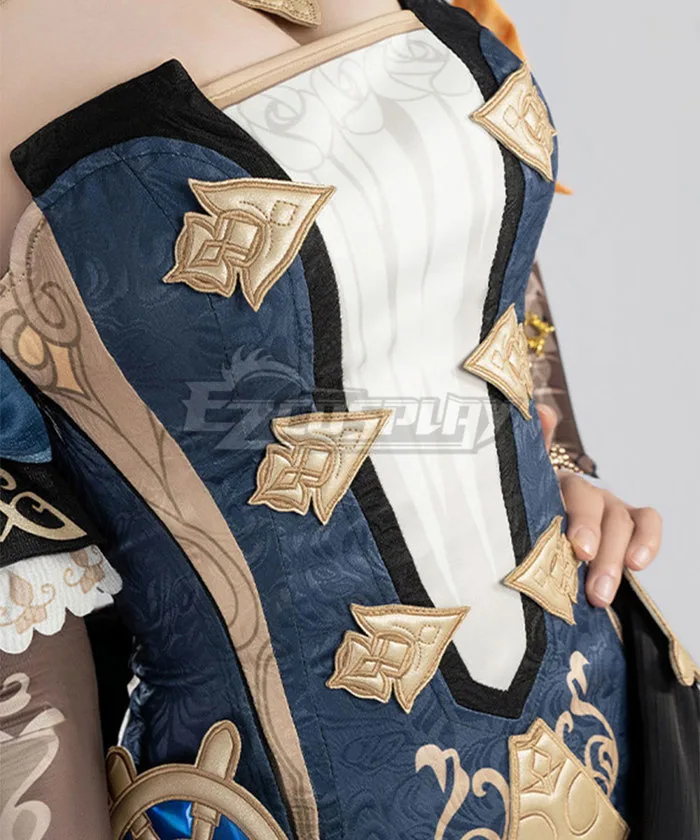 Genshin Impact Navia Premium Edition Cosplay Costume