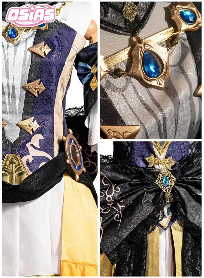 Mua OSIAS Upgraded Edition Genshin Impact Navia Cosplay Costume trên Amazon  Mỹ chính hãng 2026 | Fado