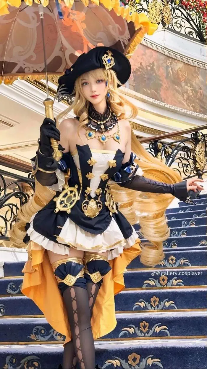 Cosplay de Navia Genshin Impact | HoYoLAB