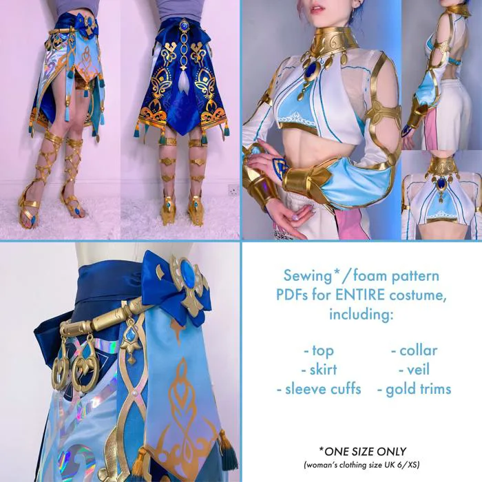 Nilou Cosplay Guide [Tutorial Pack] — Anaelic