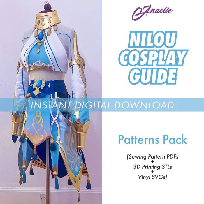 Nilou Cosplay Guide [Tutorial Pack] — Anaelic
