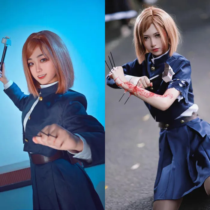 có sẵn] Wig cosplay Nobara Kugisaki tóc giả nứ ngắn cam nâu Jujutsu Kaisen  Chú Thuật Hồi Chiến | Shopee Việt Nam