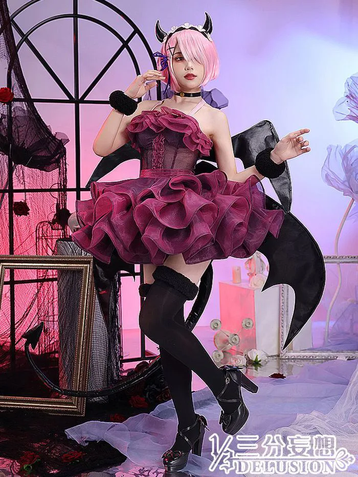 Ảo tưởng ba điểm: một cuộc sống ở một thế giới khác từ đầu cosplay Rem –  GiGa Order