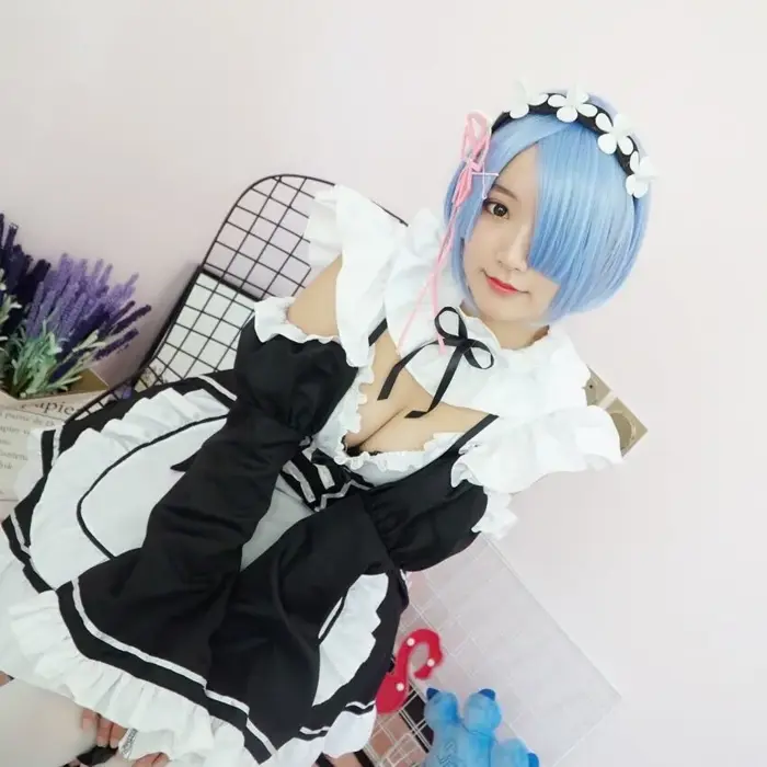 Maid hầu gái Ram/Rem, Cosplay hầu gái, nhân vật hoạt hình | Lazada Việt Nam